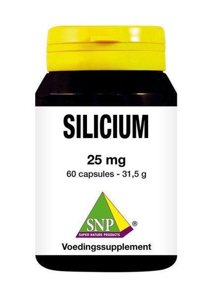 Silicium 25 mg 60 Capsules