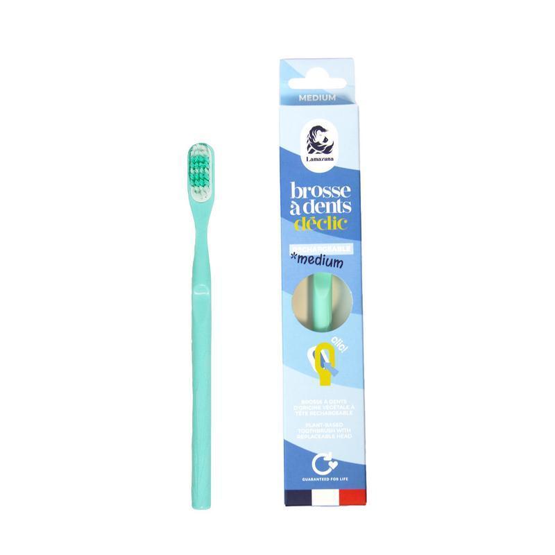 Toothbrush medium water green 1st