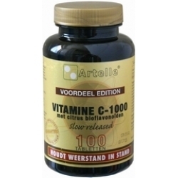 Vitamine C 1000 mg bioflavonoiden 100tab