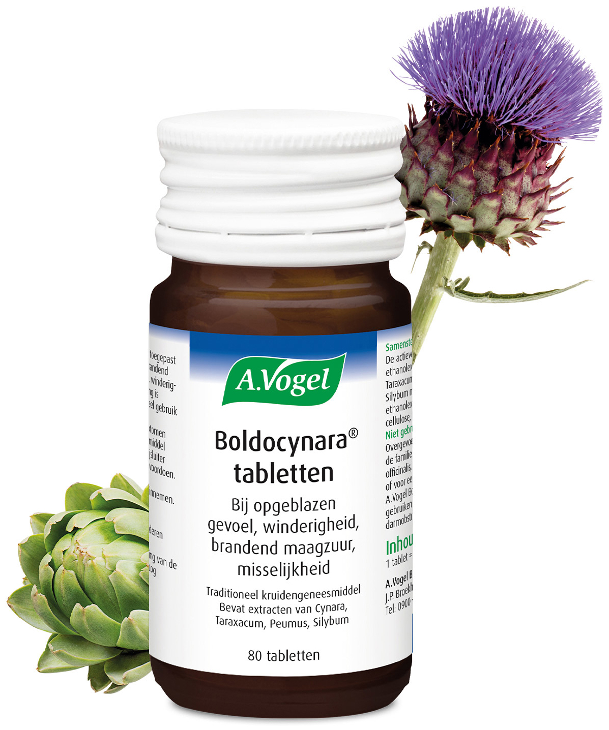 A.Vogel Boldocynara tabletten 80 Stuks