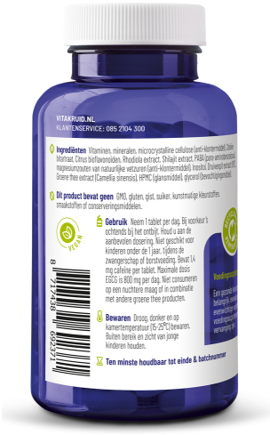 Vitakruid Multi Dag Man Sport 90 Tabletten
