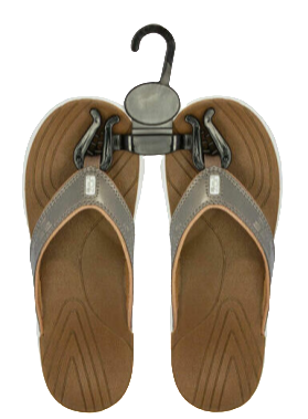 Slippers Zilver Maat 41,5 1 paar
