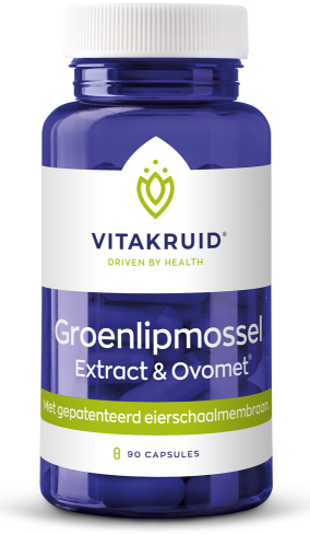 Vitakruid Groenlipmossel Extract & Ovomet 90 capsules