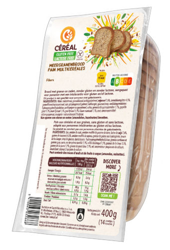 Brood Meergranen 400g