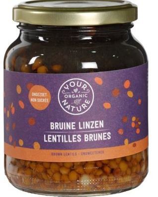 Your Organic Nature Bio Bruine Linzen 360gr