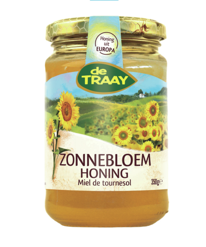 Traay Honing Zonnebloem 350 Gram