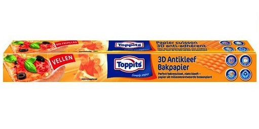 Bakpapiervellen 16 stuks