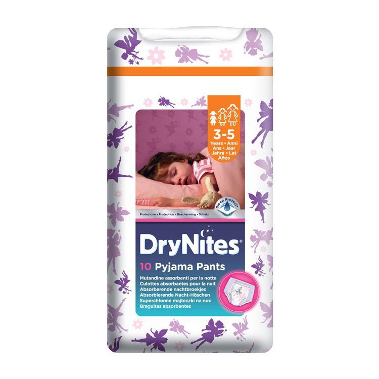DryNites Girl 3-5 jaar 10 stuks