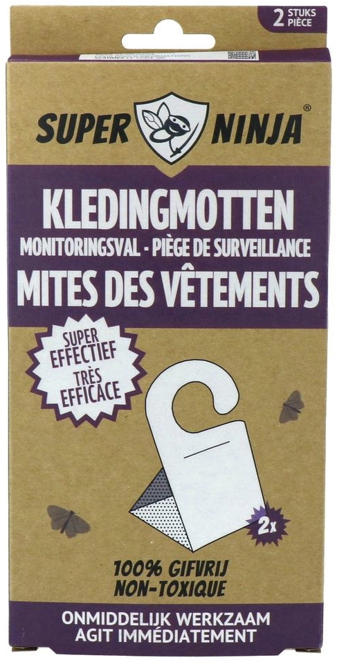 Super Ninja Mottenvallen Kleding 2 stuks