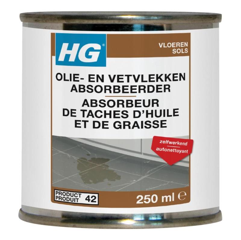 HG Olie & Vetvlek Absorbeerder 250 ML