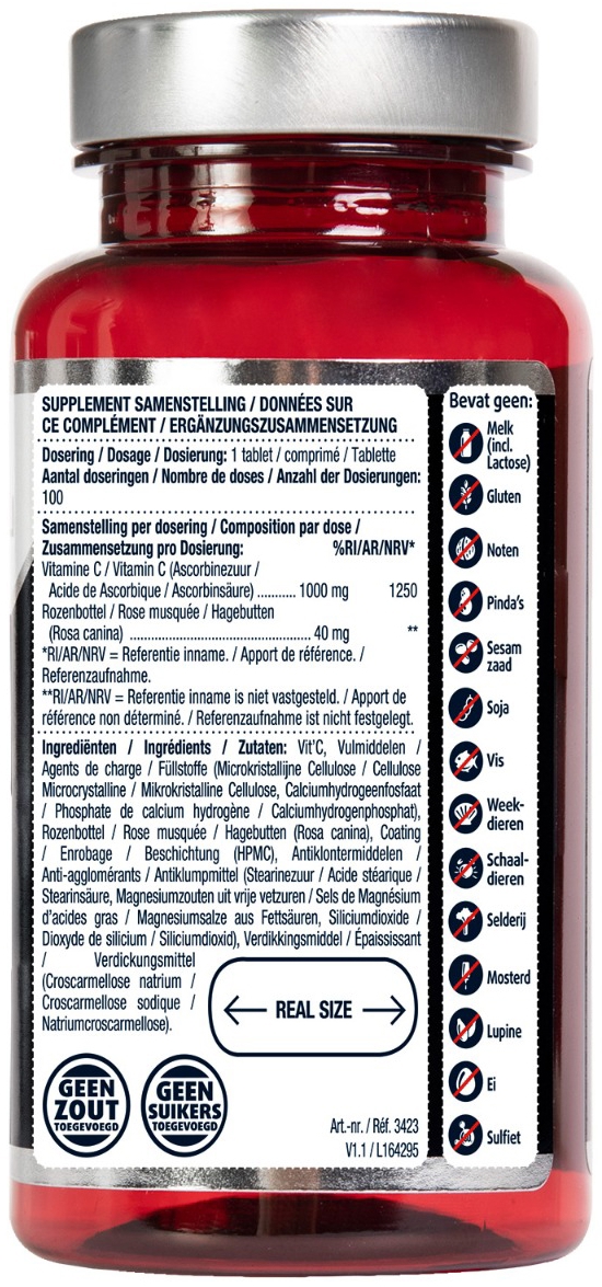 Lucovitaal Super Vitamine C 1000 mg 100 tabletten
