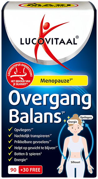 Lucovitaal Overgang Balans 120 tabletten