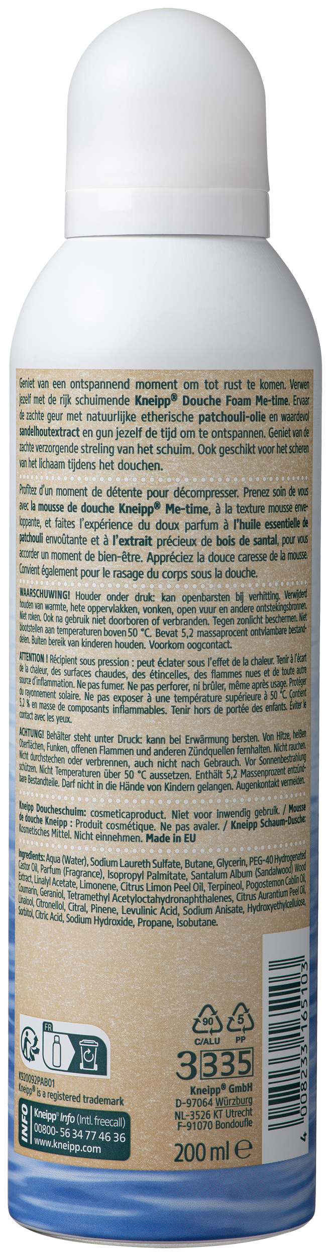 Kneipp Me Time Douchefoam 200 ML