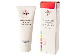 Cetomacrogol Crème 50% Vaseline 100g