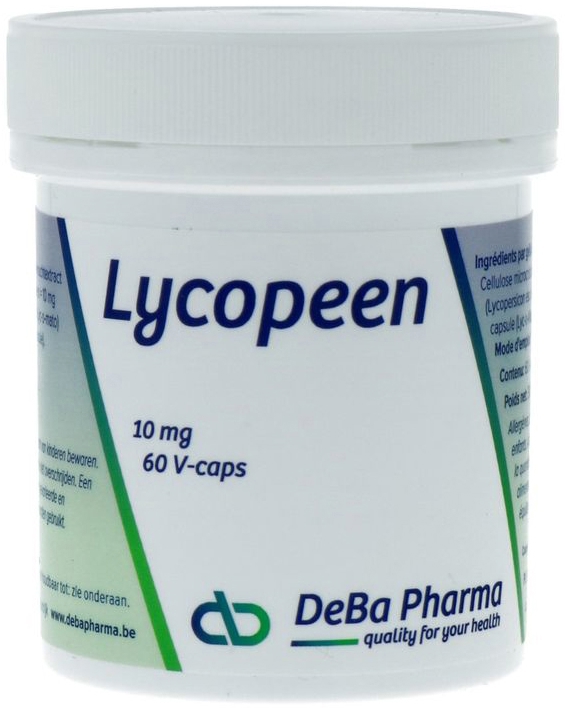 Deba Pharma Lycopeen 10 Mg 60 vegan capsules
