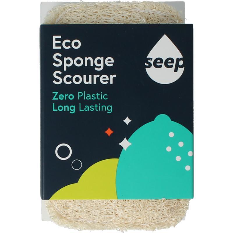 Spons met luffa schuurspons composteerbaar 1st