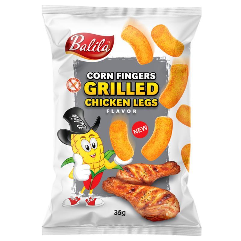Corn Puffs Grilled Chicken Glutenvrij 35 Gram
