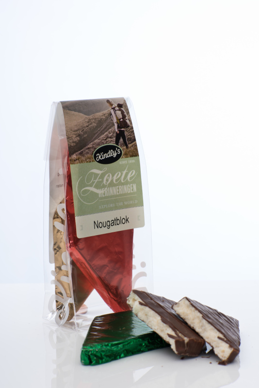 Nougatblok verpakt 2st