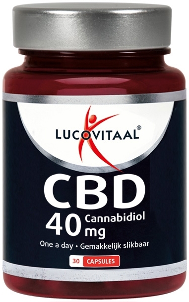 Lucovitaal CBD 40 mg 30 capsules