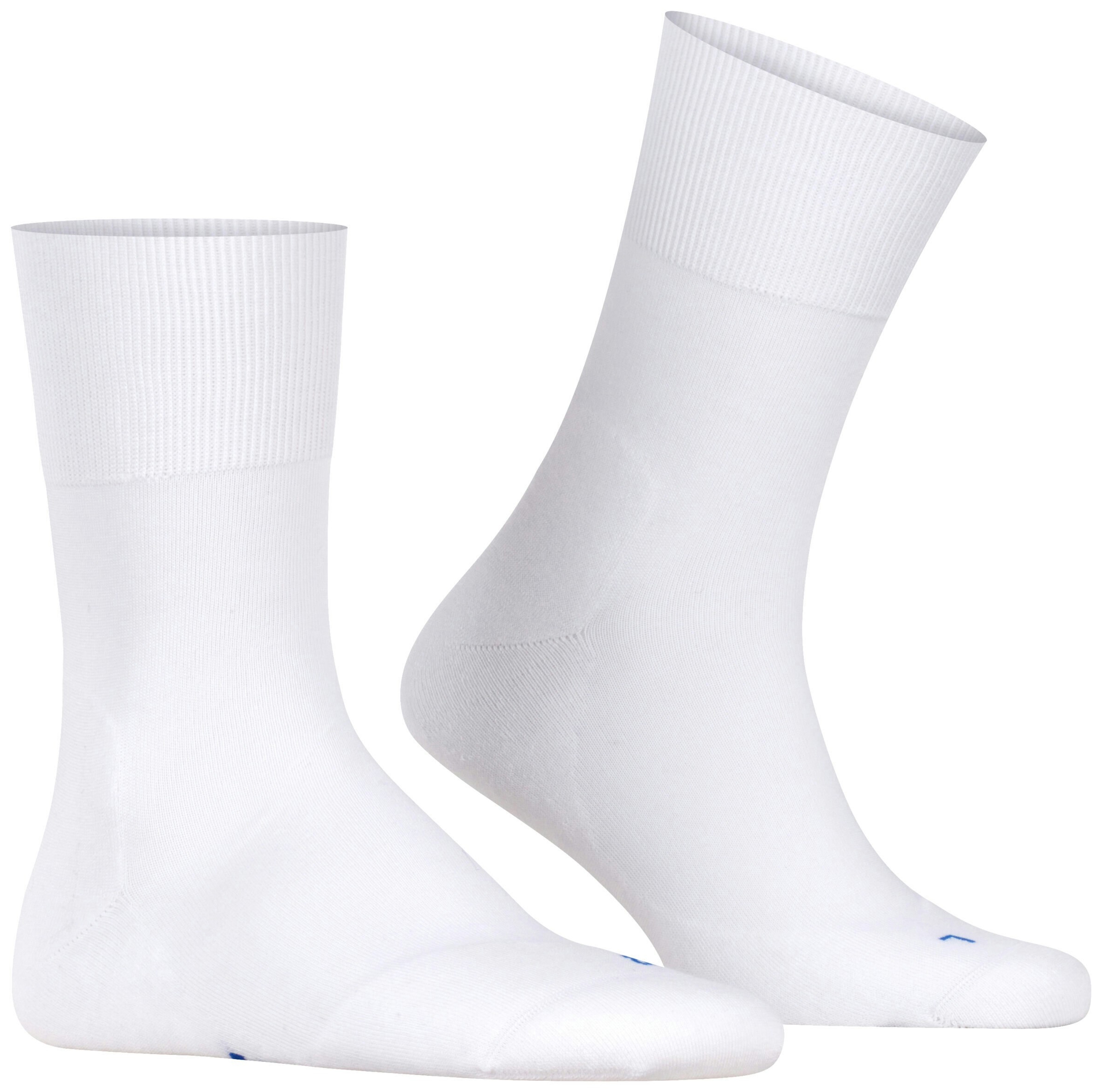 FALKE Unisex Run Sokken Weiß