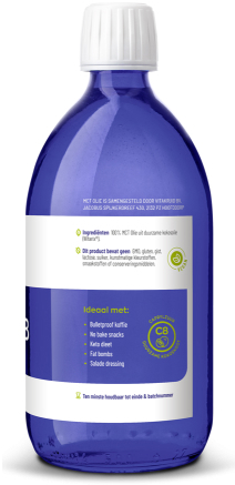 Vitakruid MCT Olie C8 500ml