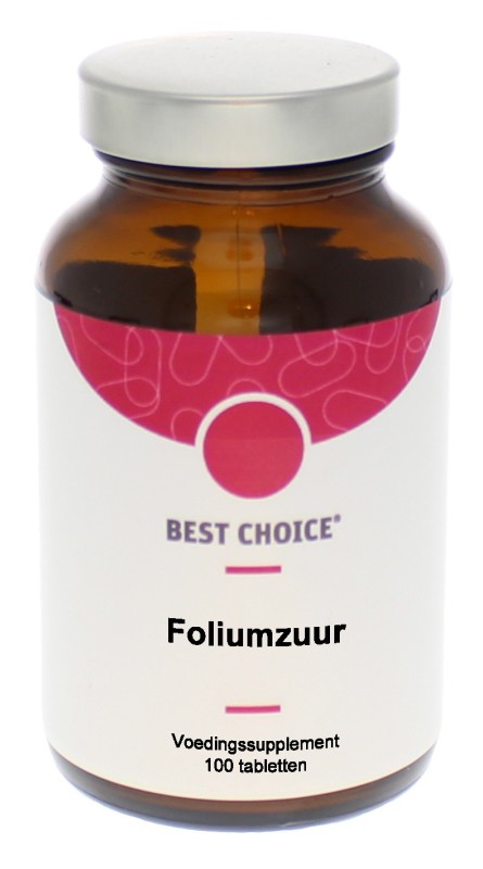 Foliumzuur 400 mcg Tabletten 100 tabletten