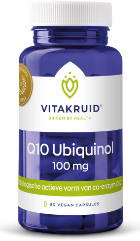 Vitakruid Q10 Ubiquinol 100mg 90 vegan capsules
