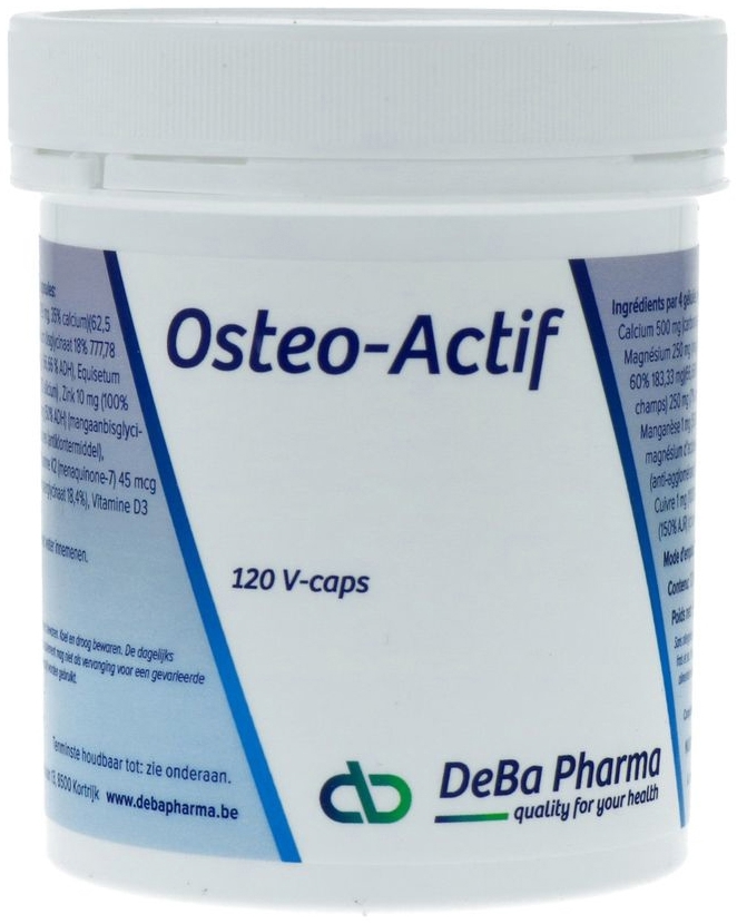 Deba Pharma Osteo-Actif 120 vegan capsules