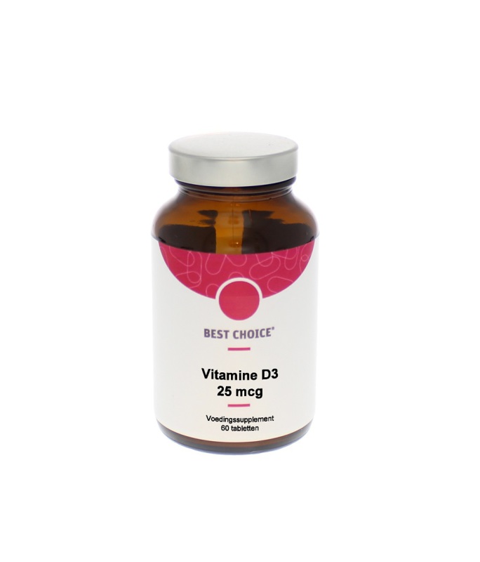 Best Choice Vitamine D 15mcg 60 tabletten