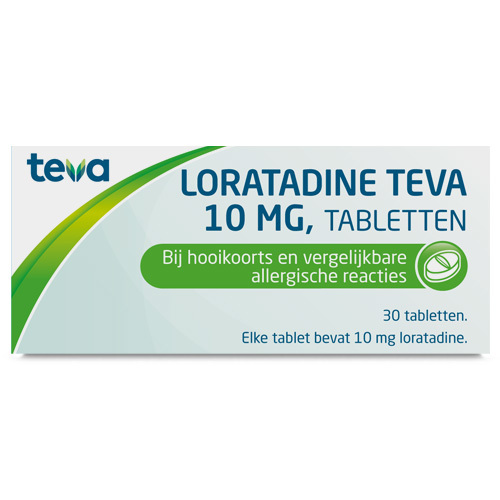 Loratadine 10mg 30 tabletten