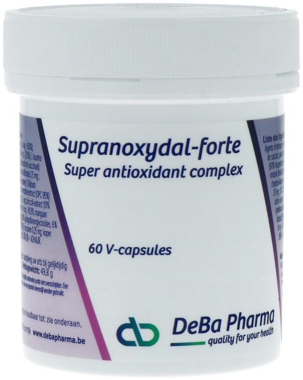 Deba Pharma Supranoxydal-Forte 60 vegan capsules