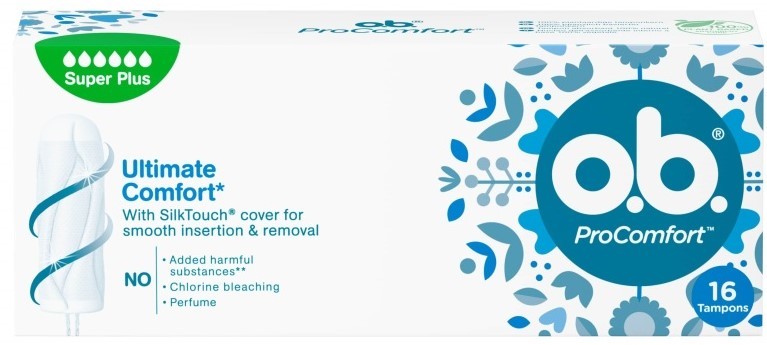 Tampons Procomfort Super Plus 16st