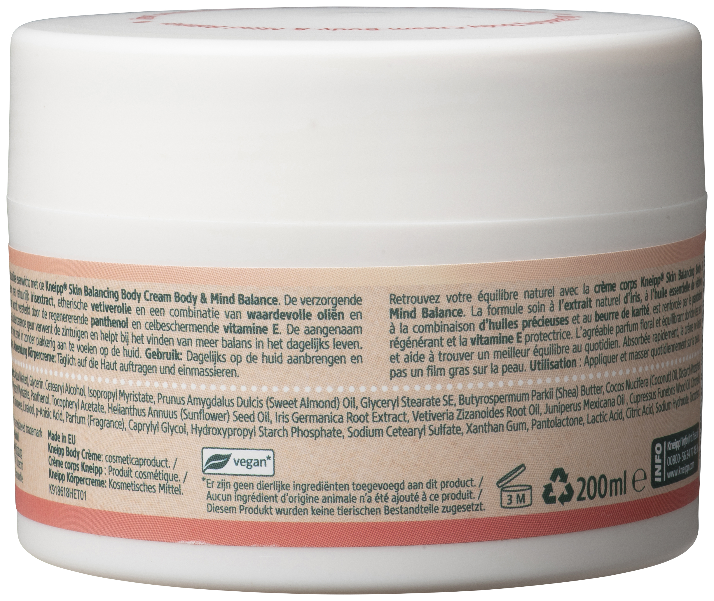 Kneipp Body & Mind Balance Bodycream 200ML