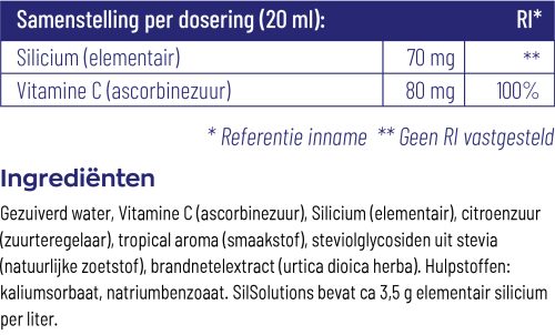 Vitakruid SilSolutions Tropical 1000 ML