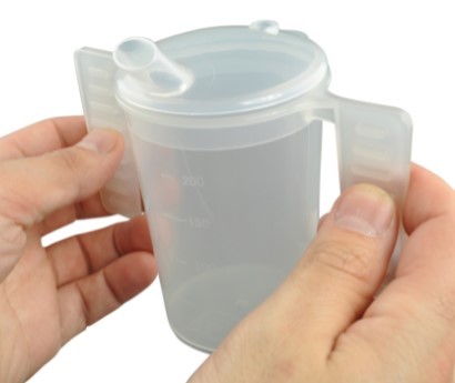 Able 2 Drinkbeker met Deksel/Handvatten 1st