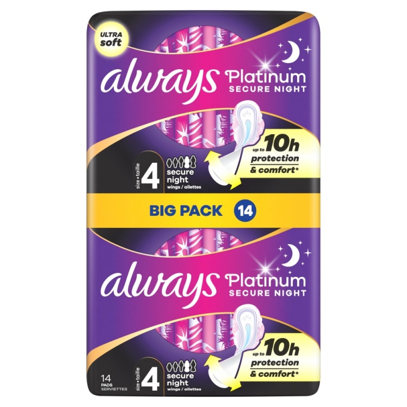 Always Ultra Maandverband 14 St 14st
