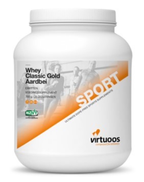 Whey Classic Gold Aardbei 750G