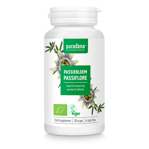 Passiebloem Bio 125 mg 120 vegicapsules