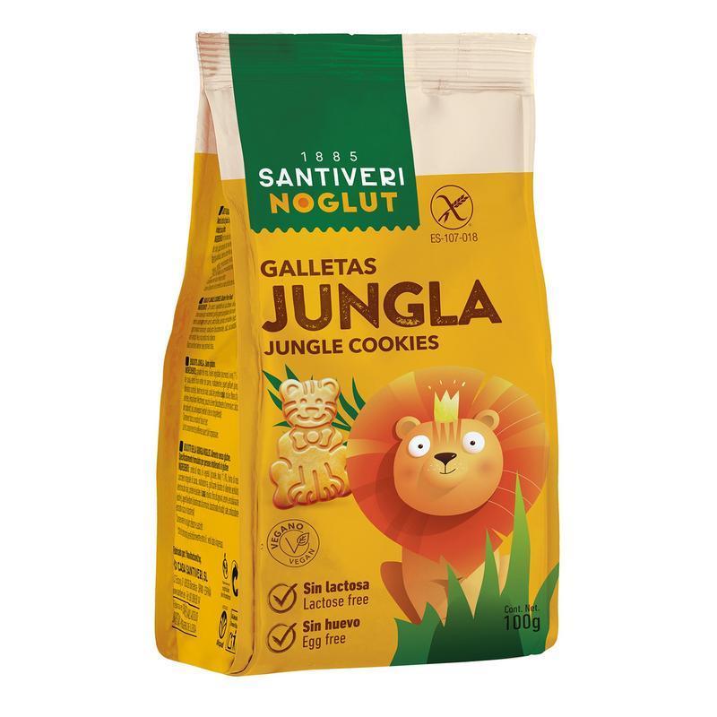 Jungle koekjes naturel glutenvrij 100g