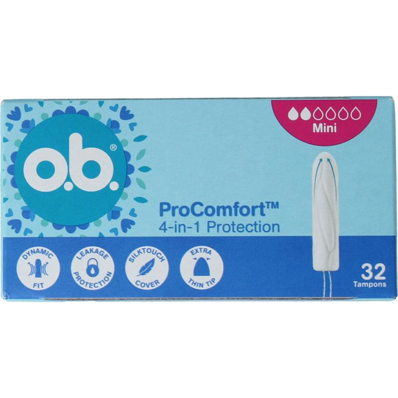 O.B. Pro Comfort Advanced Mini 32 stuks