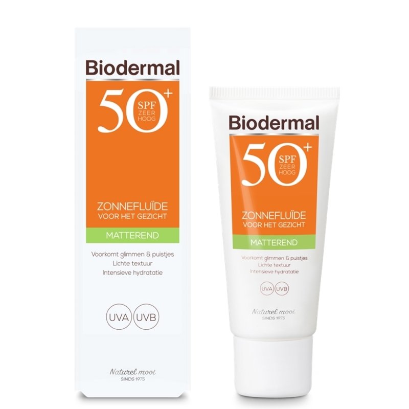 Matterende Zonnefluïde Gezicht SPF50+ 40 ML