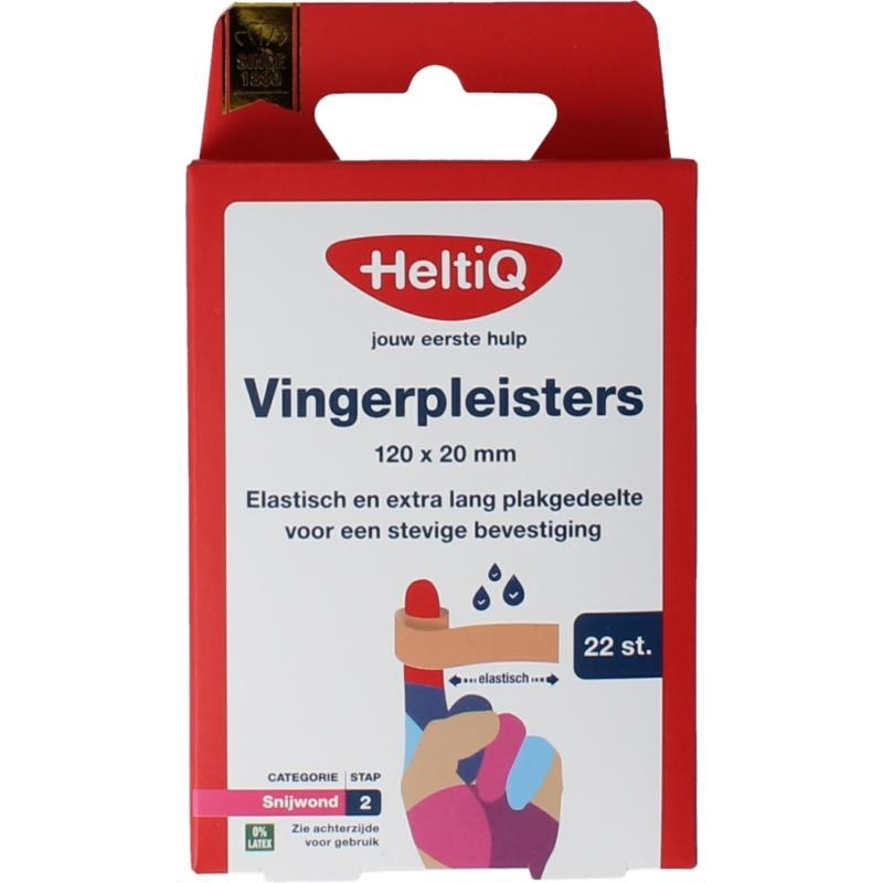 Vingerpleisters 120x20mm 22st