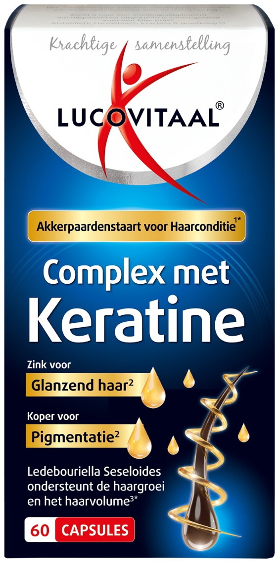 Lucovitaal Complex met keratine 60 capsules