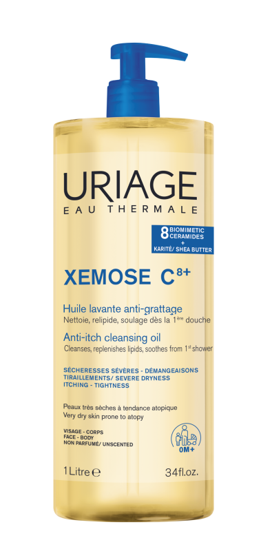 Xémose C8+ Reinigingsolie Tegen Jeuk 1000 ml
