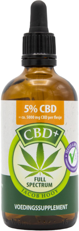 CBD+ Olie 5% 100ml