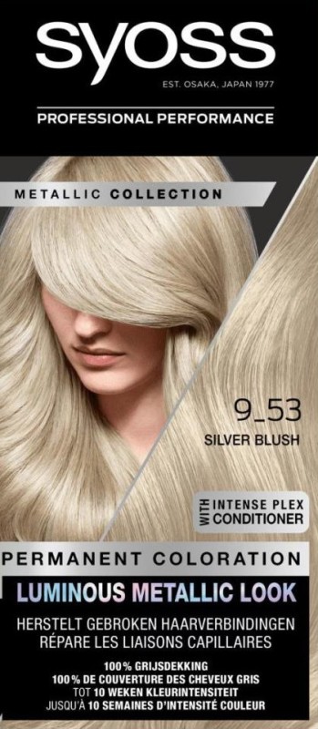 Syoss Metallics 9-53 Silver Blush 1 Stuk
