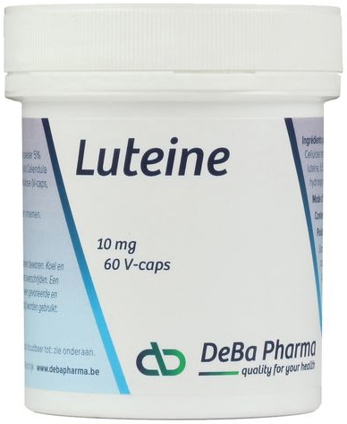 Deba Pharma Luteïne 10 Mg 60 vegan capsules