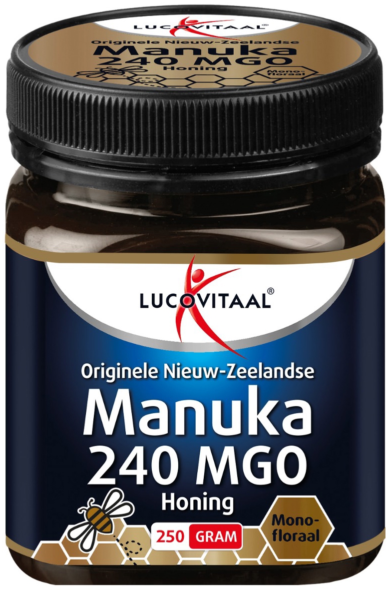 Lucovitaal Manuka Honing 240 MGO 250 gram