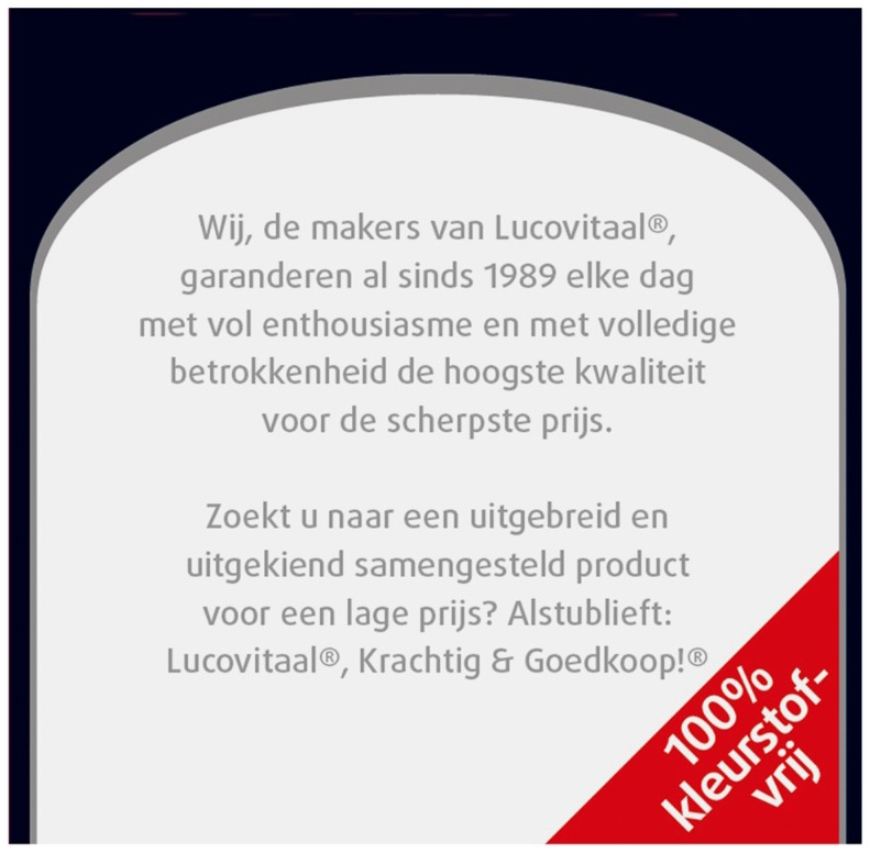 Lucovitaal Vitamine B12 1000mcg 180 kauwtabletten
