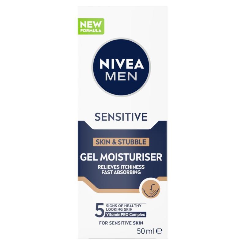 Men Gezichtsgel Sensitive Skin 50ML
